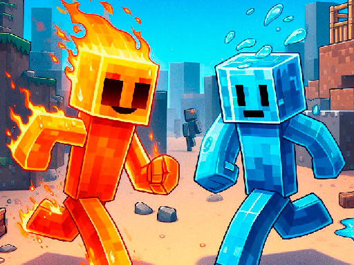 Fire and Water stickman